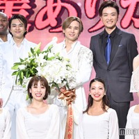 佐藤勝利、堂本光一、井上芳雄、島田歌穂「Endless SHOCK」エターナル編公演千穐楽の様子（C）モデルプレス