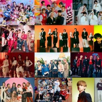 （左上から右へ順に）JO1、超ときめき宣伝部、xikers、TOMORROW X TOGETHER DISH//、ONE N’ ONLY、Da-iCE、SUPER BEAVER BALLISTIK BOYZ、IS:SUE、DXTEEN、MAZZEL、乃紫 Little Glee Monster、TWS、Ryubi Miyase、BOYNEXTDOOR（C）フジテレビ