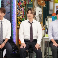 小山慶一郎、増田貴久、加藤シゲアキ（C）日本テレビ