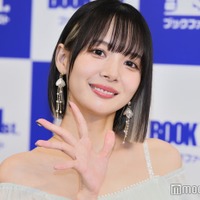 「岡田紗佳写真集 おかぴのぴ」発売記念プレス取材会に出席した岡田紗佳（C）モデルプレス