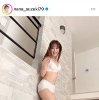 鈴木奈々、現在の体重を告白＆ヘルシーなナイトブラSHOTに反響「素晴らしいプロポーション」「かわいすぎ」