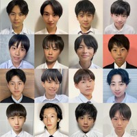 「男子中学生ミスターコン2024」候補者の一部