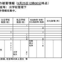 人的被害（児童生徒等）※学校管理下、物的被害情報