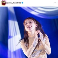 「ずっと全盛期」後藤真希、変わらぬ美貌の25周年ライブステージSHOTに反響「ずば抜けたアイドル感」