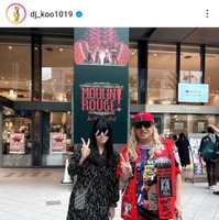 「娘が加賀ヲタで」DJ KOO、親子で元モー娘。加賀楓出演ミュージカルを観劇「最高のステージでした！！」