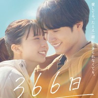 上白石萌歌、赤楚衛二／「366日」ポスタービジュアル（C）2025映画「366⽇」製作委員会