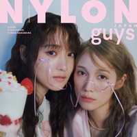 「NYLON JAPAN」（カムエル／10月28日発売）12月号guys表紙：菅井友香、中村ゆりか（C）NYLON JAPAN