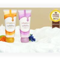 アンドハニー初のボディクリーム『&honey Whip Body Cream（アンドハニー ホイップ ボディクリーム）』2種類が限定登場！