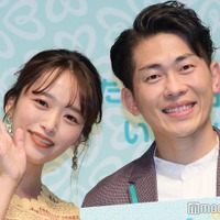 近藤千尋＆ジャンポケ太田夫妻、三女に“キス” お宮参りでの家族ショットに反響「愛が溢れてる」「そっくり」