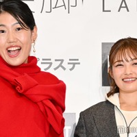 メディア向け発表・内覧会に出席した横澤夏子、井上咲楽（C）モデルプレス