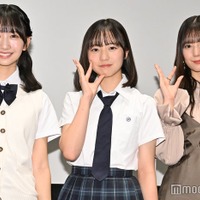 公開直前イベントに出席した藤嶌果歩、正源司陽子、小坂菜緒（C）モデルプレス