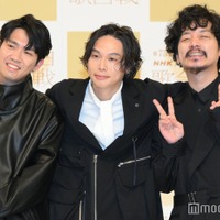 Omoinotake（左から）冨田洋之進、藤井レオ、福島智朗（C）モデルプレス