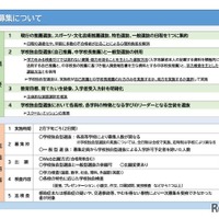 一次募集について