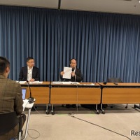 「2025年度大学入学共通テストの新教科『情報』の拙速な導入に反対する」記者会見のようす