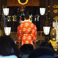 牛嶋神社で昇殿参拝・厄除祈願