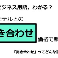 ビジネス用語「抱き合わせ」ってどんな意味？