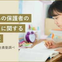 受験生への保護者のサポートに関する実態調査