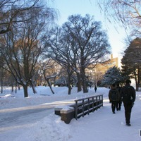 北海道大学試験場（札幌キャンパス）2025年1月18日 共通テスト1日目のようす（記事の内容とは関係ありません）