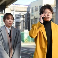 内田理央、上川隆也「問題物件」第2話より（C）フジテレビ