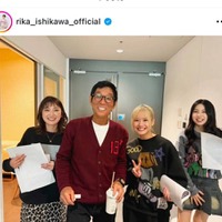 石川梨華、明石家さんま＆モー娘。後輩メンバーとの笑顔SHOTを公開「とても楽しい時間でした」