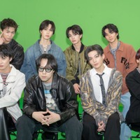 インタビューに応じたFANTASTICS／（左上から時計回りに）瀬口黎弥、堀夏喜、木村慧人、澤本夏輝、中島颯太、八木勇征、世界、佐藤大樹（C）AbemaTV,Inc.