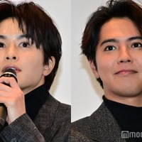 『サラリーマン金太郎【魁】編』公開記念舞台挨拶に出席した草川拓弥、片寄涼太（C）モデルプレス