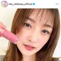 石川梨華、柏木由紀が手掛けるコスメを絶賛「すごいぷっくりな唇になるの」