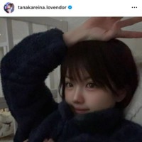 「赤ちゃんの足かわいい笑」田中れいな、ナチュラルなおやすみSHOTにファンほっこり「可愛すぎるママ」