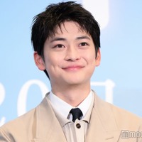 映画「少年と犬」完成披露試写会に出席した高橋文哉（C）モデルプレス