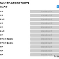 産経新聞：大学受験【2025年度入試速報実施予定大学】