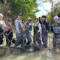 （左から）森本慎太郎、高地優吾、ジェシー、城島茂、京本大我、松村北斗、田中樹（C）日本テレビ