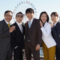 田口浩正、吹越満、井ノ原快彦、羽田美智子、深川麻衣『特捜9』（C）テレビ朝日