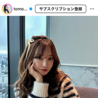 板野友美、キュートな自己流ヘアアレンジSHOTに反響「髪型真似したい」「可愛すぎです」