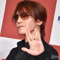 「氷艶hyoen2025–鏡紋の夜叉-」記者発表会に登壇したSUGIZO（C）モデルプレス