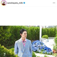 「王子様すぎる」佐野勇斗、オールバックの美麗SHOTにファンうっとり「色気すごい」「爆イケ」