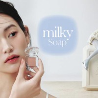 hince、石鹸の泡のような透明感と彩りを纏う「ミルキーソープコレクション」が⽇本上陸！