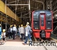 「小倉工場鉄道ランド特別ツアー」イメージ