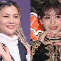 ME:I・RAN（石井蘭）「日プ」トレーナー・仲宗根梨乃と再会「2ショット待ってました」「今年も最高だった」と反響