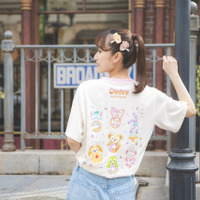 T シャツ(M/L) 各3,700 円ショルダーバッグ 3,900 円ヘアクリップ 各1,300 円※全7種類を揃えることができる セットも販売します。
