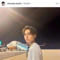 イメチェン前の唐木俊輔／Instagramより
