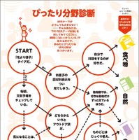ぴったり分野診断：あなたにぴったりの研究分野が見つかる。（画像はお手軽編）