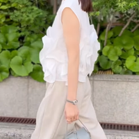 とにかく脚がキレイに見える！【ユニクロ】カーブパンツが話題です【40代の毎日コーデ】