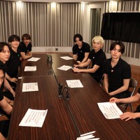原嘉孝、寺西拓人、松島聡、猪俣周杜、菊池風磨、篠塚大輝、橋本将生、佐藤勝利（C）フジテレビ