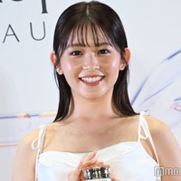 久間田琳加、純白キャミドレスで素肌輝く アクション初挑戦を回顧「不安な気持ちで挑んで…」【クレ・ド・ポー ボーテ】