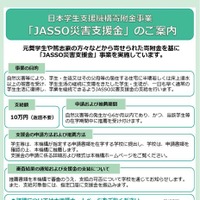 JASSO災害支援金