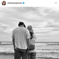 13歳長男が撮影！藤本美貴、庄司智春との寄り添いSHOTに「凄い！」「めちゃめちゃセンスありますね」の声