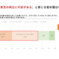 「私は、仕事と育児の両立に不安がある」に対してどのように思いますか