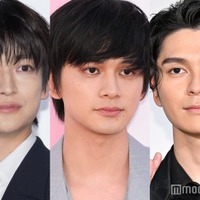 （左から）高橋文哉、北村匠海、眞栄田郷敦（C）モデルプレス