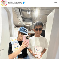 鈴木奈々、59歳父親とのお出かけSHOTに反響「仲が良いですね！」「めちゃめちゃ可愛い」
