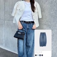 話題の【ユニクロ】の神デニム！どんなトップスも受け止める理想の一本【40代の毎日コーデ】